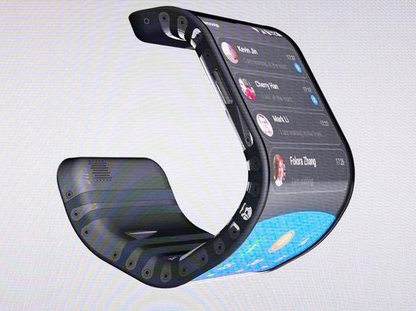 Складной смартфон гибким экраном